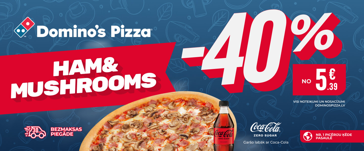 Order pizza in Riga with delivery | Domino’s Pizza