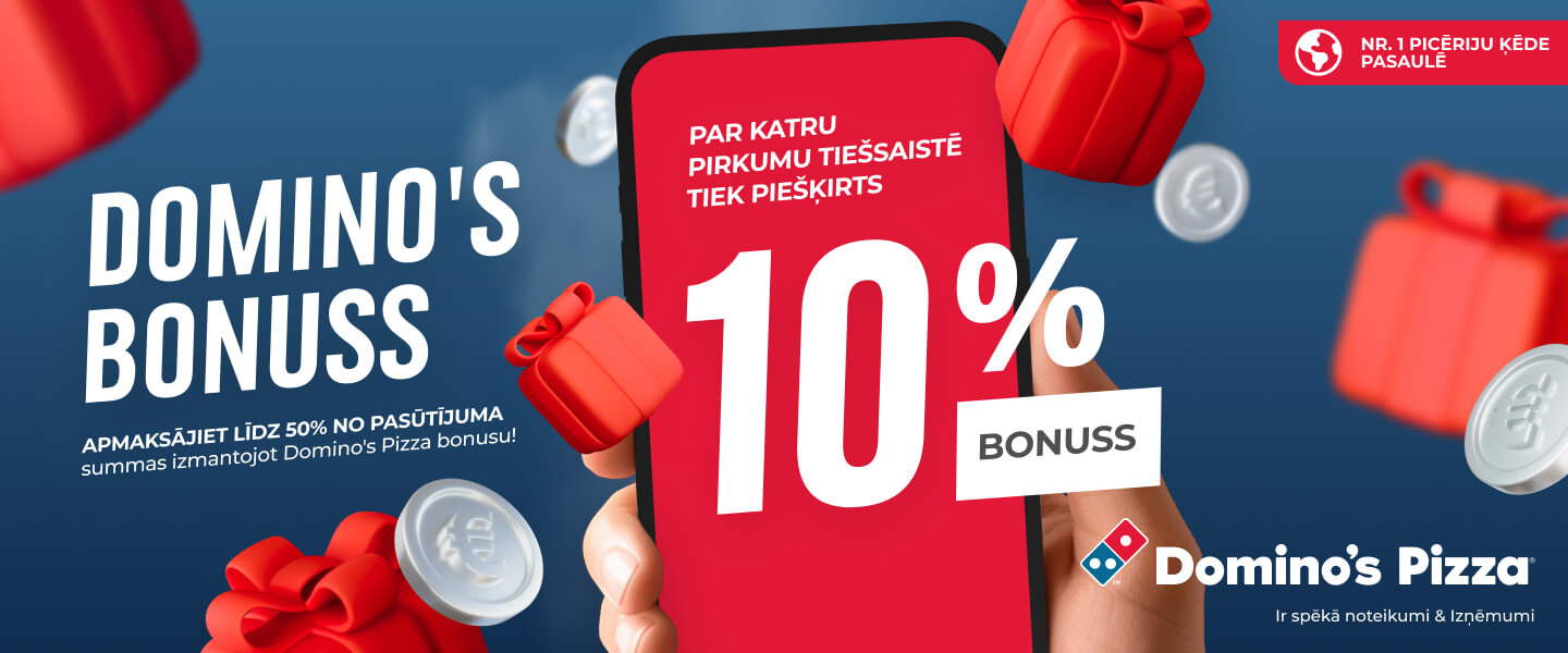 Order pizza in Riga with delivery | Domino’s Pizza